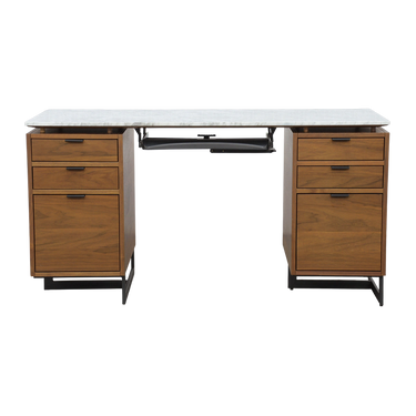 shop CB2 CB2 Fullerton Walnut Wood Desk online
