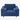 Article Sven Blue Velvet Lounge Chair: front view, rendered from our photos of this piece