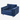 Article Sven Blue Velvet Lounge Chair: right side view, rendered from our photos of this piece