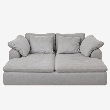 Joybird Bryant Daybed: front view, rendered from our photos of this piece
