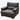 Baronet Leather Armchair: right side view, rendered from our photos of this piece