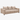 Donghia Low Arm Upholstered Sofa: left side view, rendered from our photos of this piece