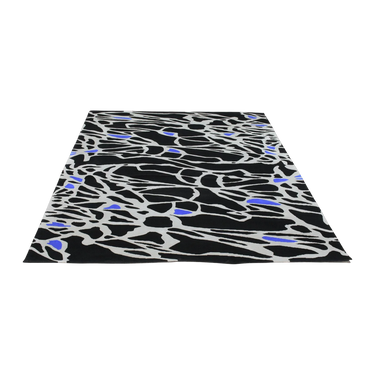 buy Modern Nature Design Contemporary Hand Tied 8x10 Wool Area Rug online