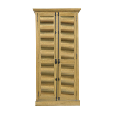 buy Restoration Hardware Restoration Hardware Grand Shutter Double-Door Cabinet online