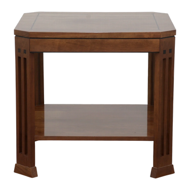buy Stickley Furniture Stickley Square Lamp End Table online