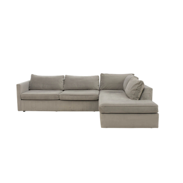 shop West Elm West Elm Harris Bumper Chaise Sectional online