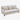 Baker Barbara Barry 3-Cushion Sofa: left side view, rendered from our photos of this piece
