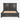 Restoration Hardware Paneled King Bed: front view, rendered from our photos of this piece
