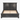 Restoration Hardware Paneled King Bed: high-angle view, rendered from our photos of this piece