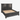 Restoration Hardware Paneled King Bed: left side view, rendered from our photos of this piece