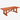 Room & Board Cherry Trestle Dining Table: left side view, rendered from our photos of this piece