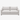 West Elm Square Arm 2-Cushion Sofa: high-angle view, rendered from our photos of this piece
