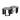 Noir Noir Metal Hexagon Side Tables dimensions