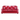 Victoria 1635 Red Leather Sofa