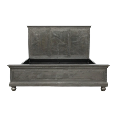 buy Restoration Hardware Restoration Hardware Annecy King Metal-Wrapped Panel Bed online